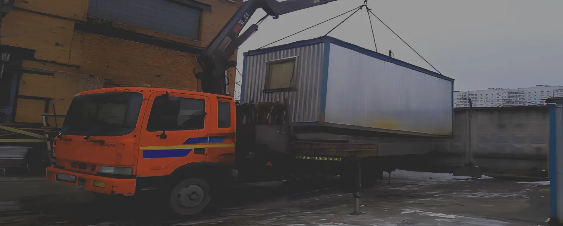 Получить уникальное предложение по перевозке негабаритного вагончика грузовым транспортом по России из Агалатово с гарантией безопасности
